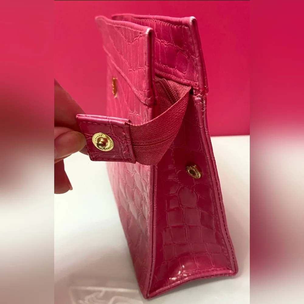 Givenchy Pink Croc-Embossed Bag - Picture 7 of 10